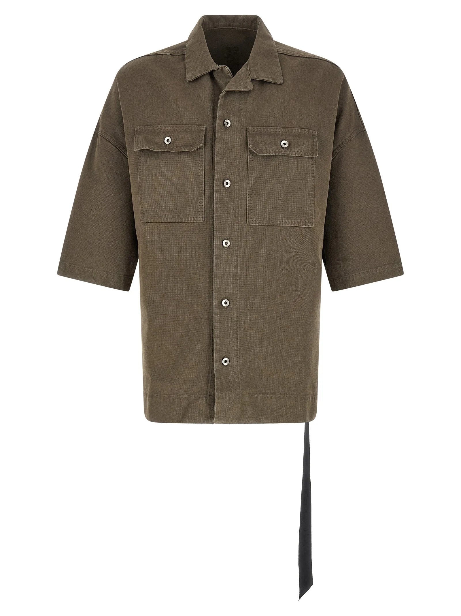 DRKSHDW Gray Cotton Blouse