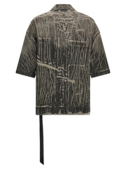 DRKSHDW Gray Cotton Blouse - S