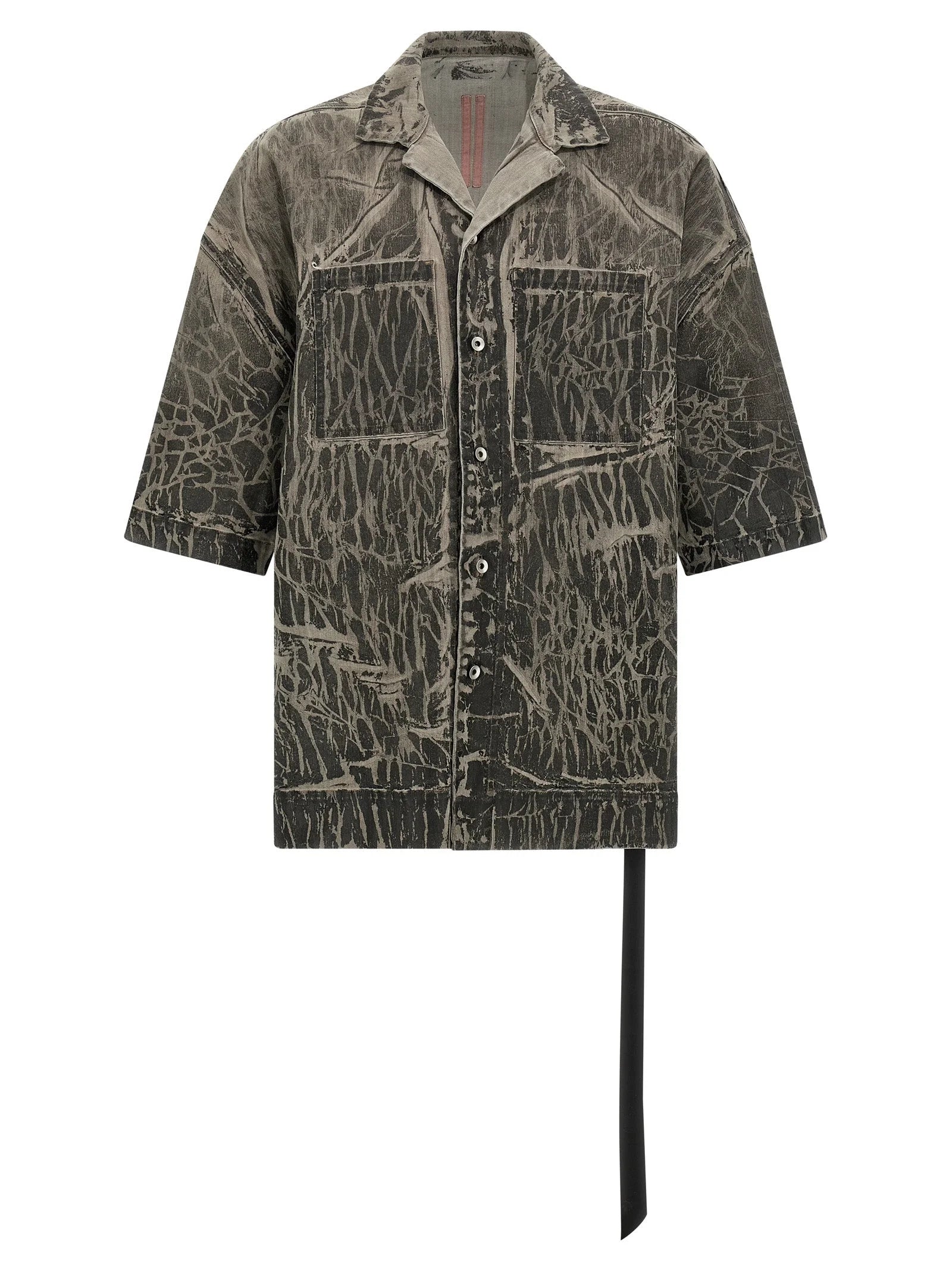 DRKSHDW Gray Cotton Blouse - S