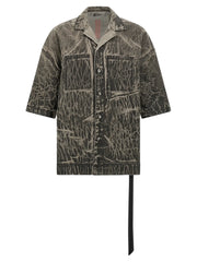 DRKSHDW Gray Cotton Blouse - S