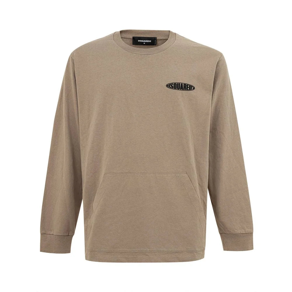 Dsquared² Beige Cotton T-Shirt - M
