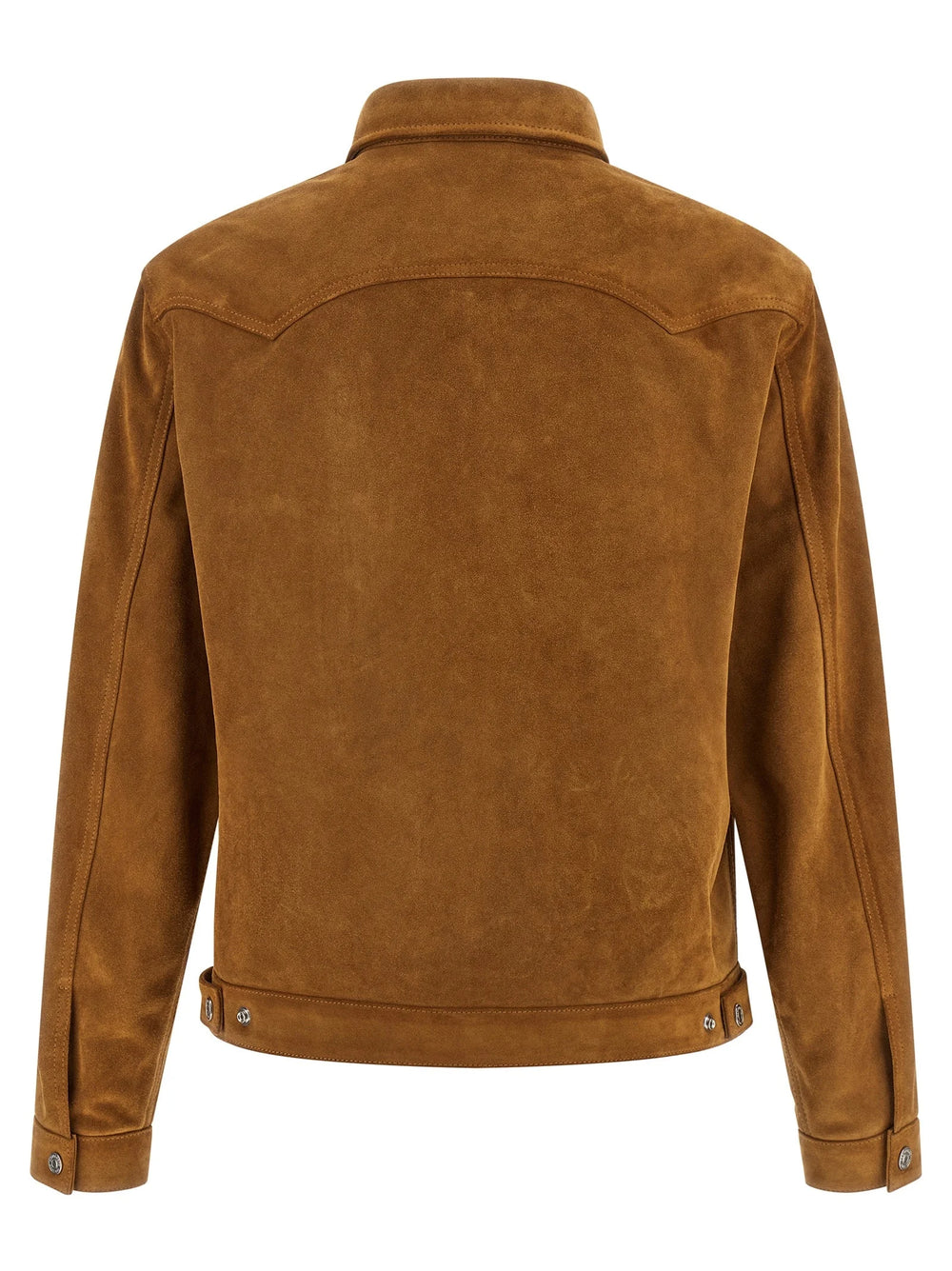 Dsquared² Beige Polyvinyl Leather Jacket