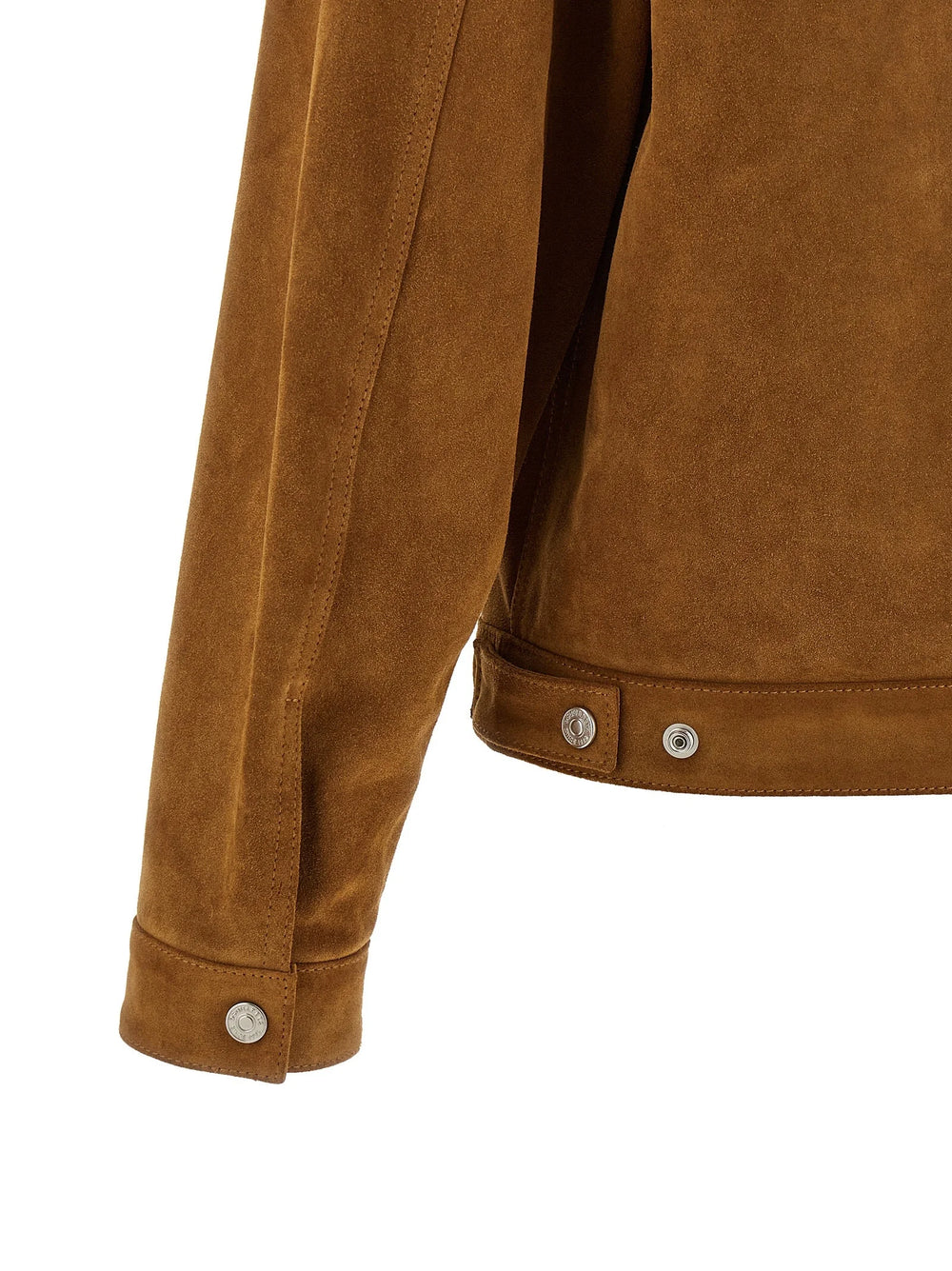 Dsquared² Beige Polyvinyl Leather Jacket