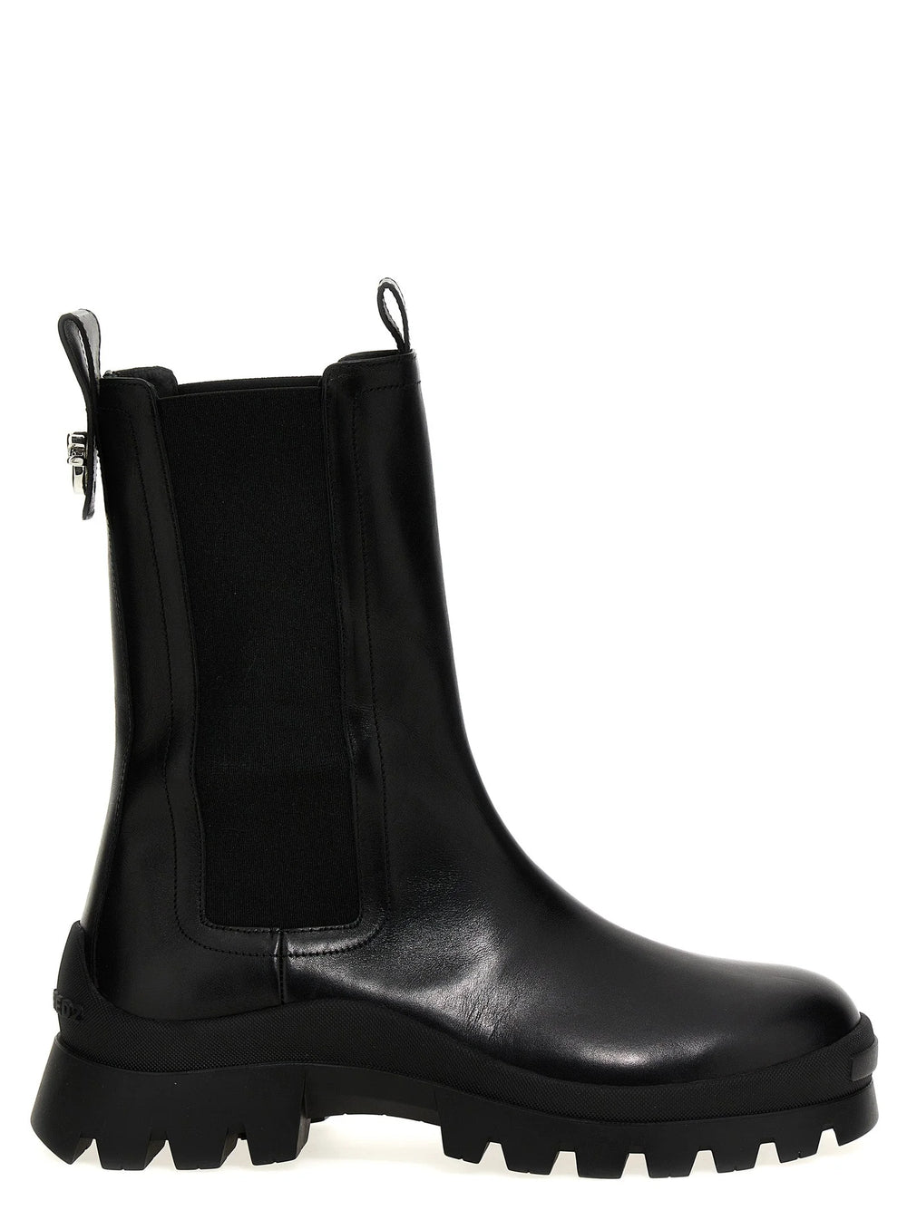 Dsquared² Black Calfskin Ankle Boots