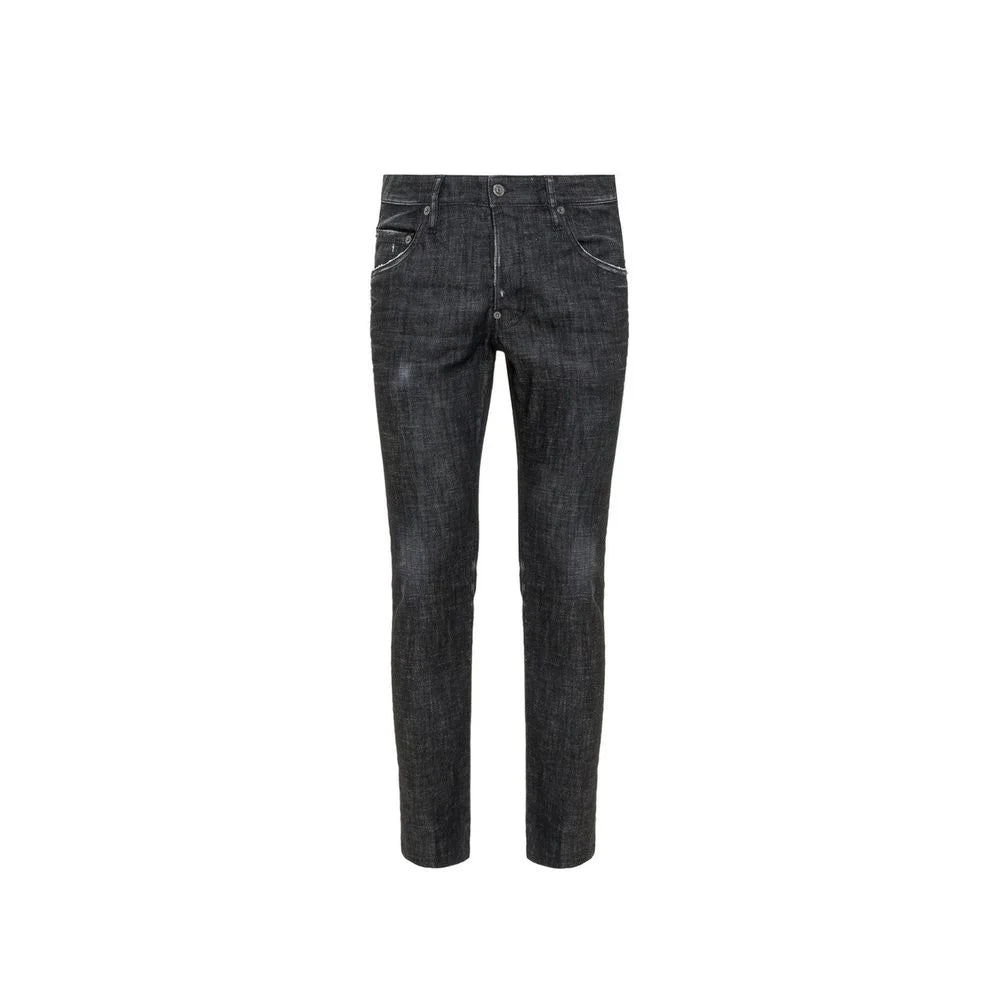 Dsquared² Black Cotton Jeans Denim - 42