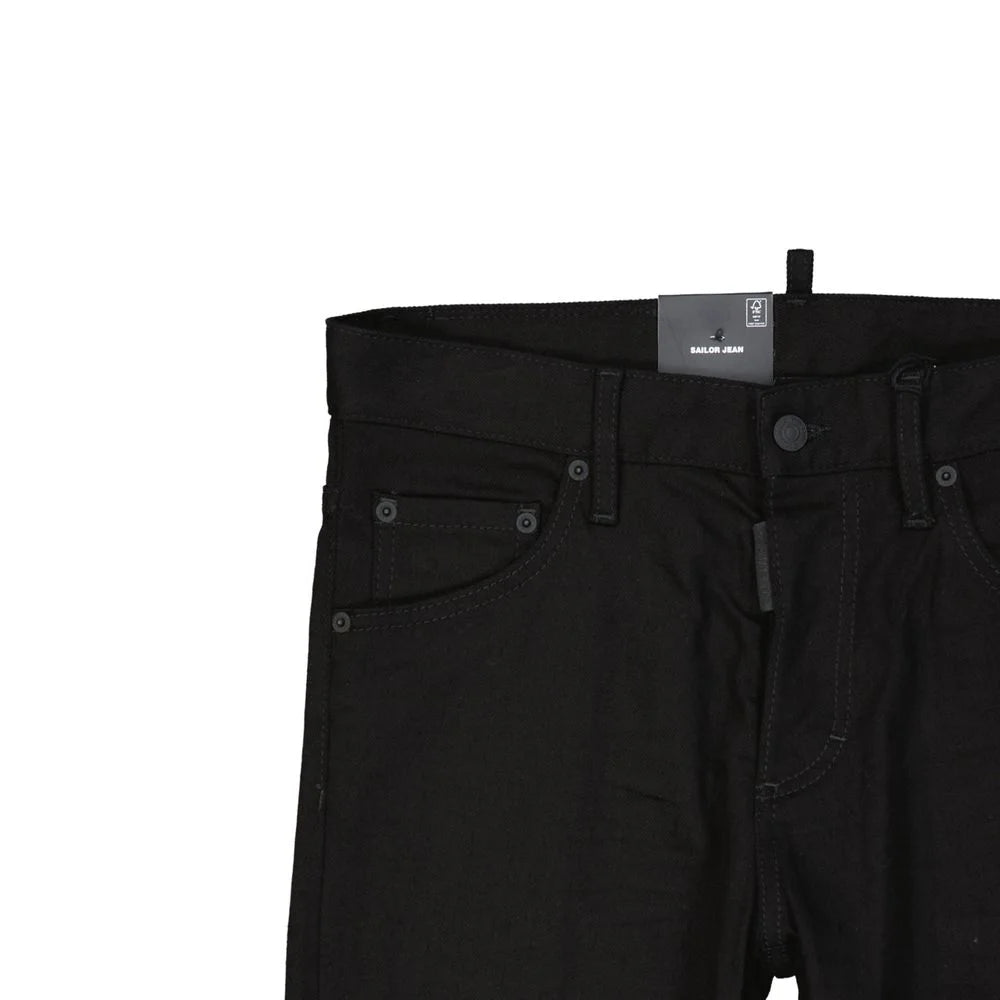 Dsquared² Black Cotton Jeans Denim - 44
