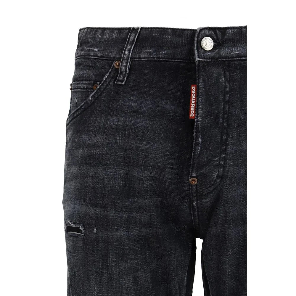 Dsquared² Black Cotton Jeans Denim - IT44 | XS