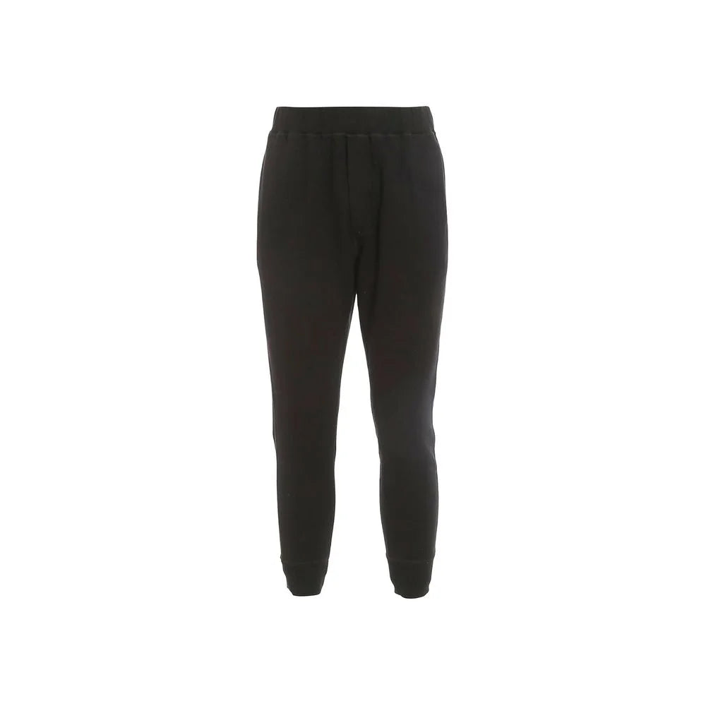 Dsquared² Black Cotton Joggers (Workout Pants) - S