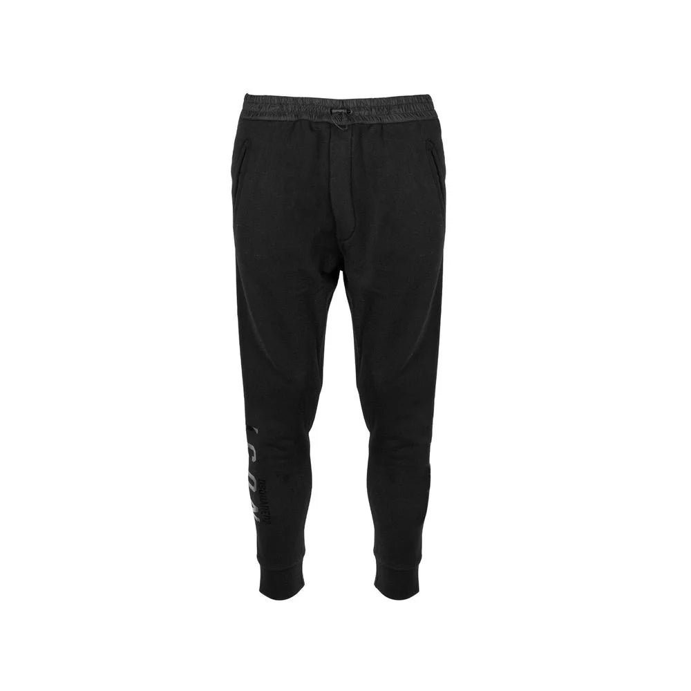 Dsquared² Black Cotton Joggers (Workout Pants) - S