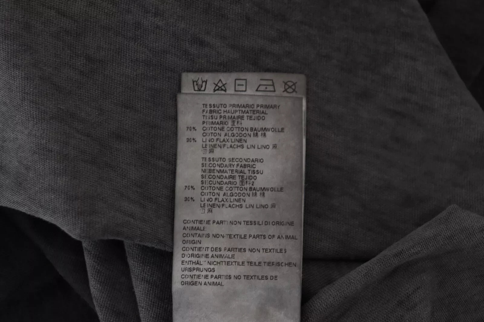 Dsquared² Black Cotton Linen Long Sleeves Pullover Sweater - IT46 | S - Sweaters