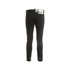 Dsquared² Black Cotton Skinny Jeans - 44