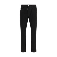 Jean slim en coton noir Dsquared²