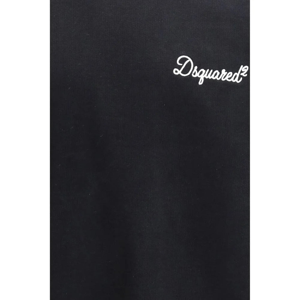 Dsquared² Black Cotton Sweatshirt