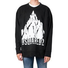 Dsquared² Black Cotton Sweatshirt - M