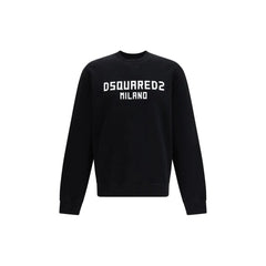 Dsquared² Black Cotton Sweatshirt - XXL