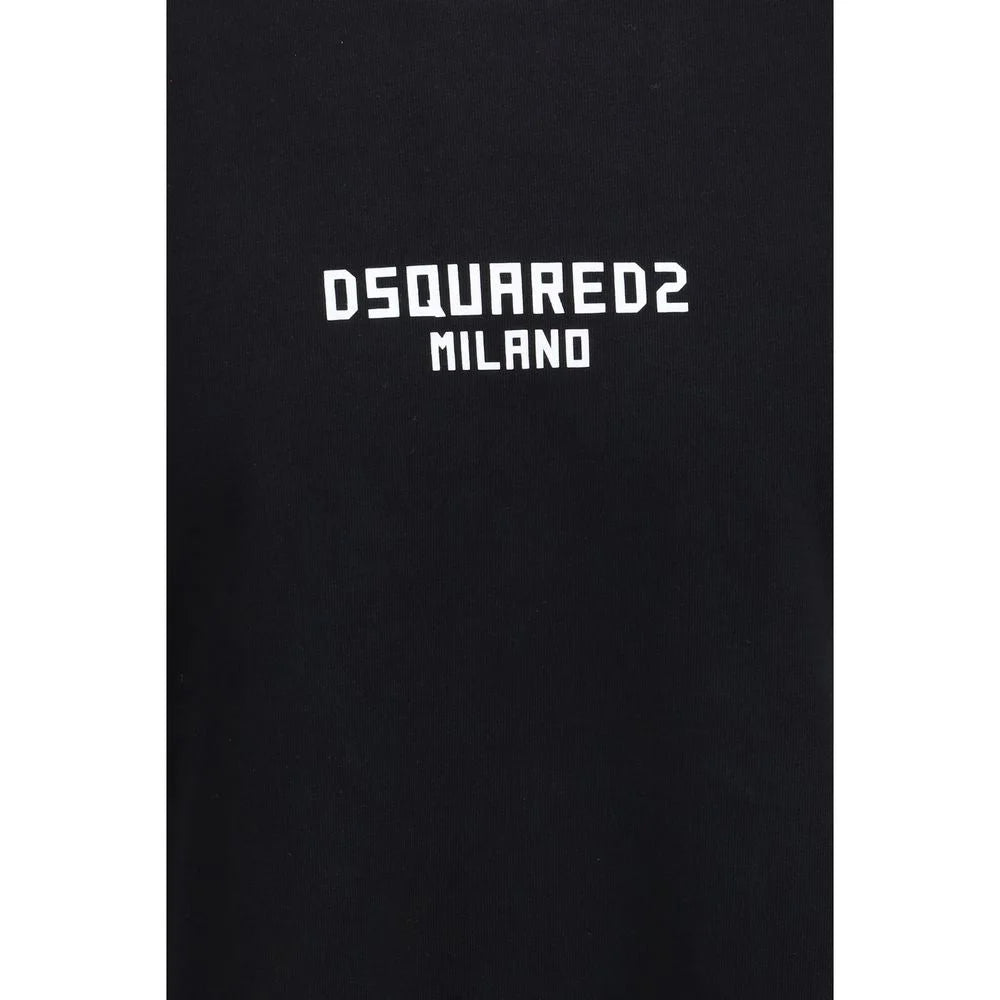 Dsquared² Black Cotton T-Shirt