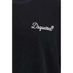 Dsquared² Black Cotton T-Shirt