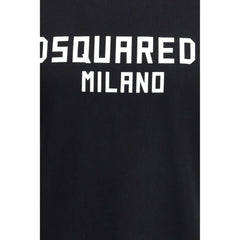 Dsquared² Black Cotton T-Shirt - S