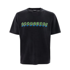Dsquared² Black Cotton T-Shirt - XS - T-Shirts