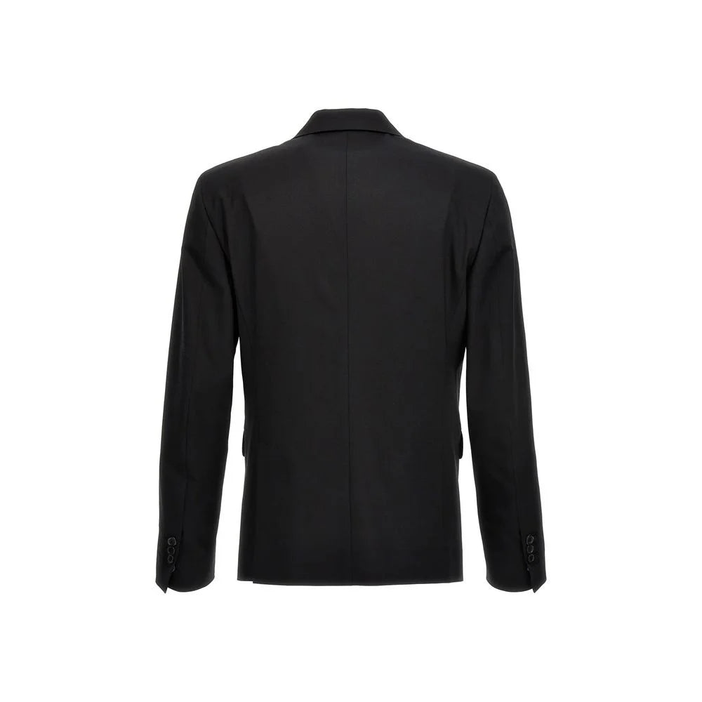 Dsquared² Black Elastane Two-Piece Suit - 48 | M