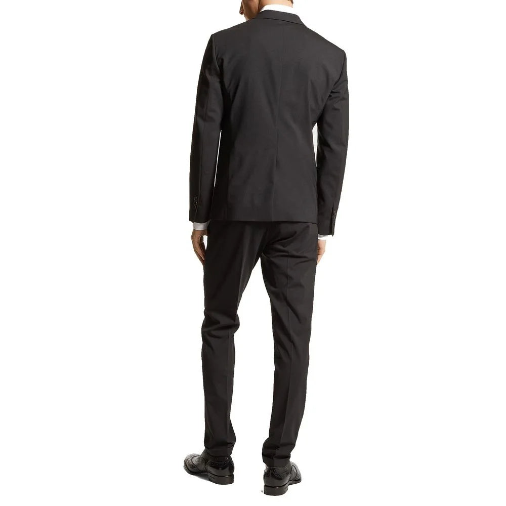 Dsquared² Black Elastane Two-Piece Suit - IT46 | S