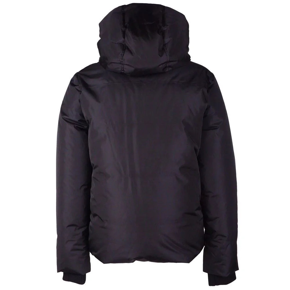 Dsquared² Black Nylon Men Down Jacket - Puffer Jackets