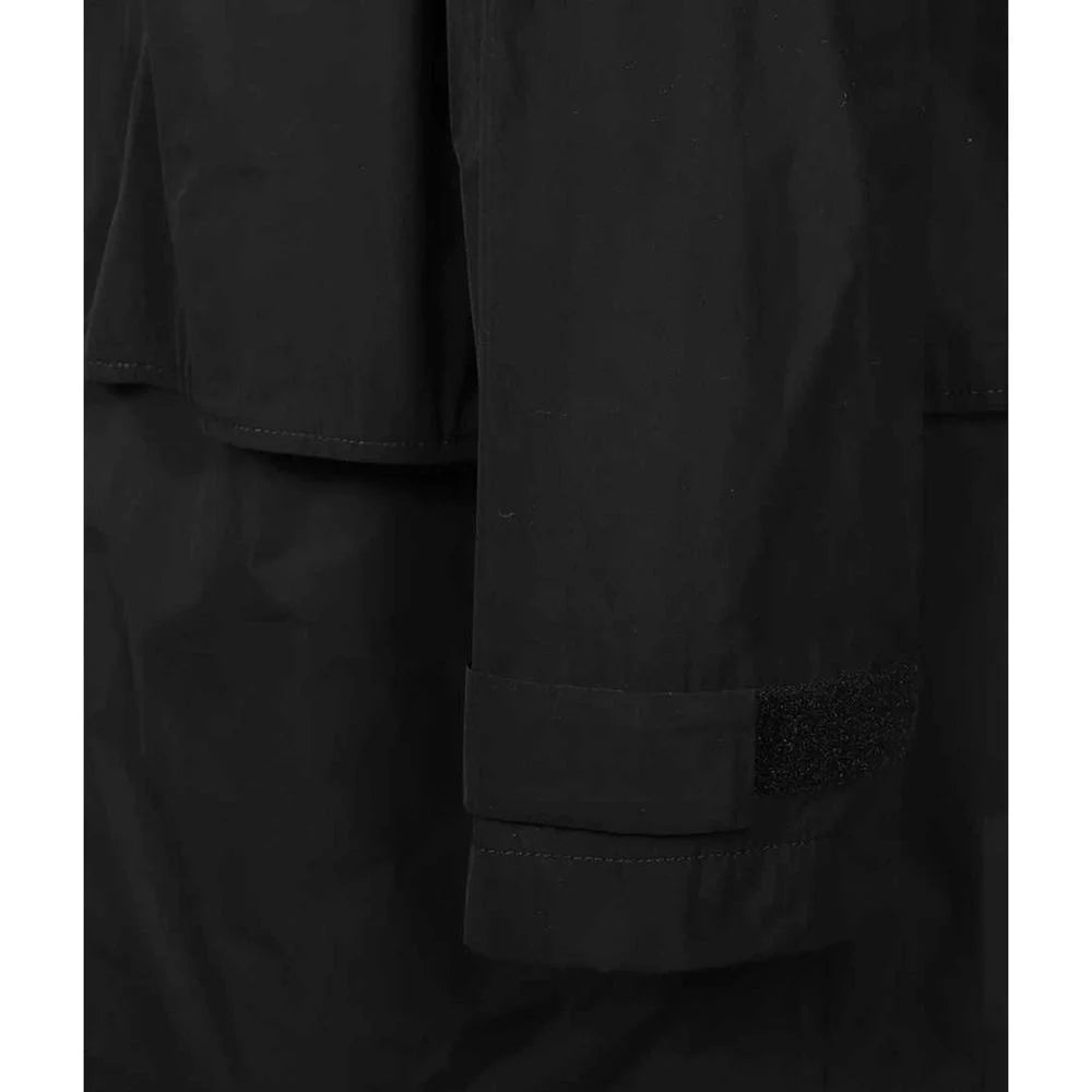 Dsquared² Black Nylon Rain Coat