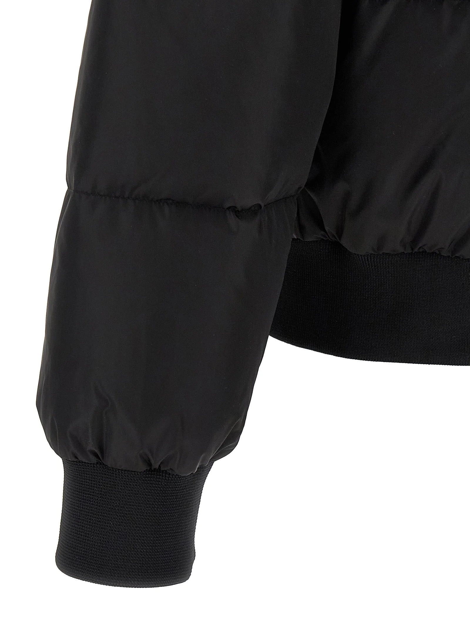 Dsquared² Black Polyamide Bomber