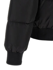 Dsquared² Black Polyamide Bomber