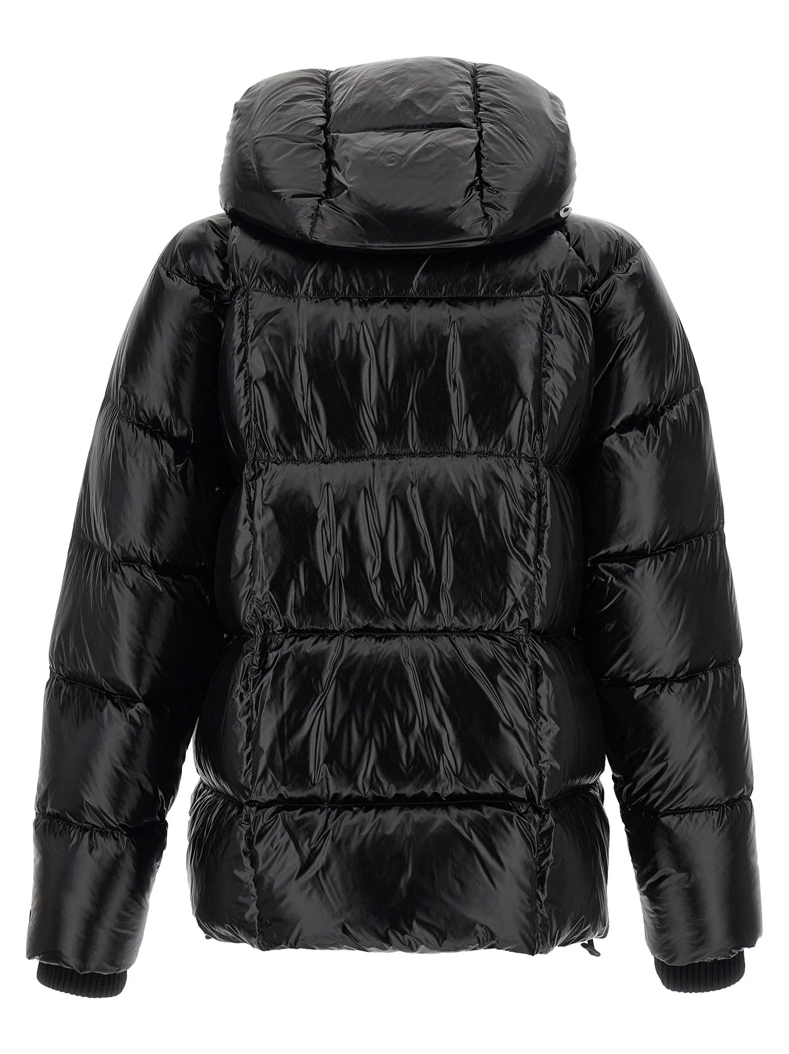Dsquared² Black Polyamide Full-Length Jacket - IT50 | L