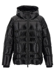 Dsquared² Black Polyamide Full-Length Jacket - IT50 | L