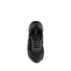 Dsquared² Black Polyester Athletic Sneakers