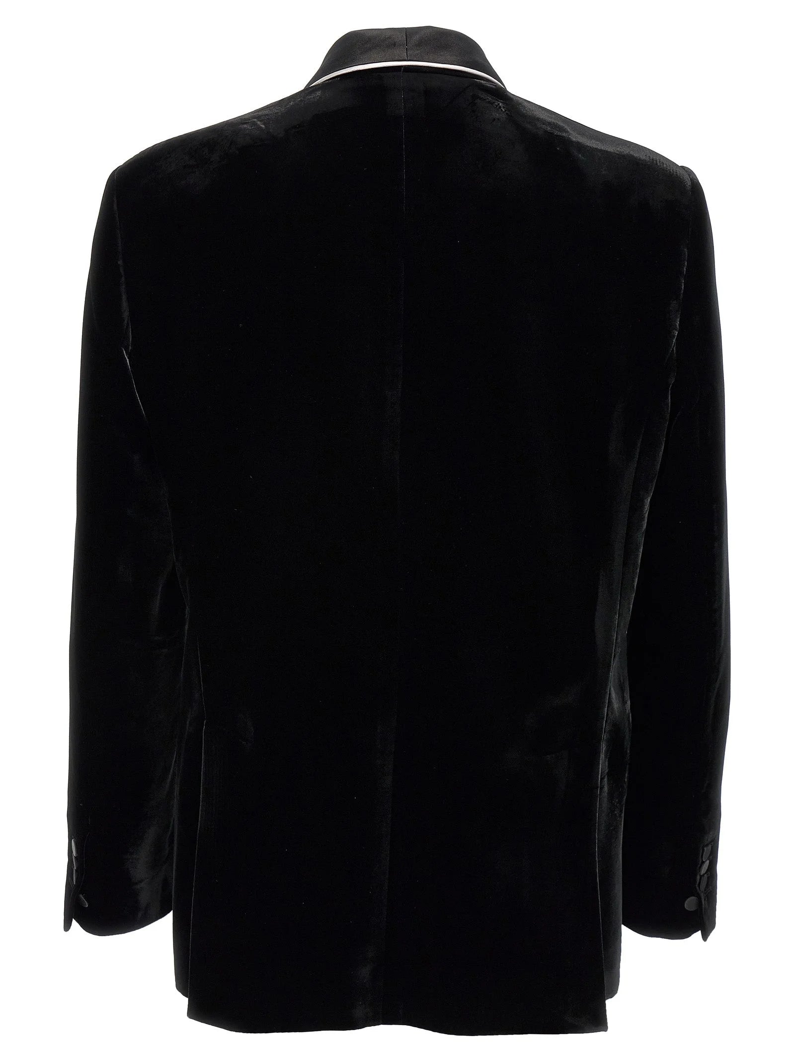 Dsquared² Black Viscose Blazer - IT50 | L