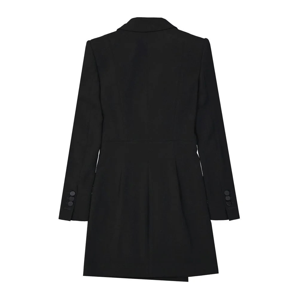Dsquared² Black Viscose Cocktail Dress - 38