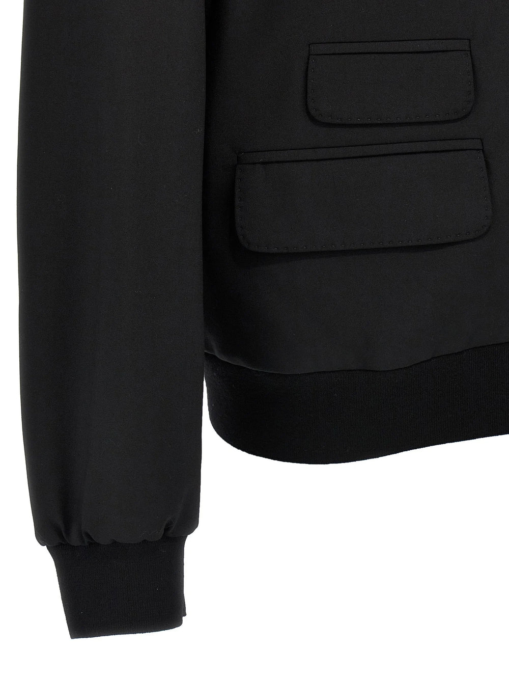 Dsquared² Black Wool Cardigan