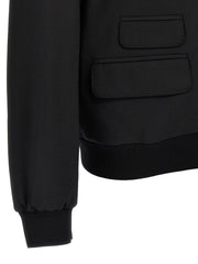 Dsquared² Black Wool Cardigan