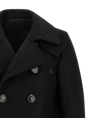 Dsquared² Black Wool Coat