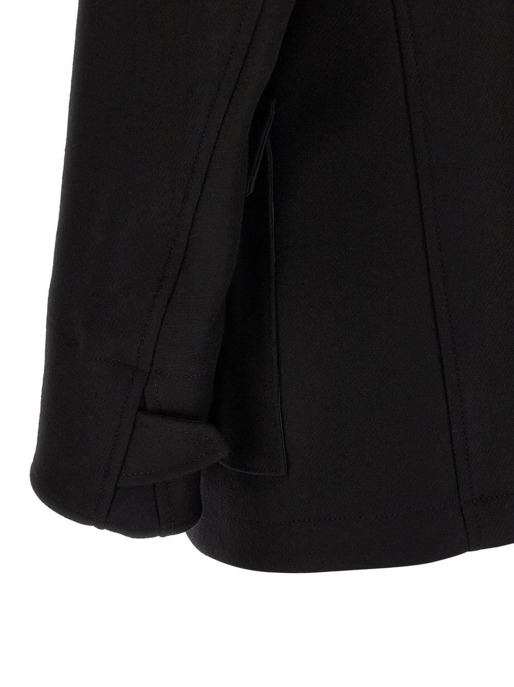 Dsquared² Black Wool Coat