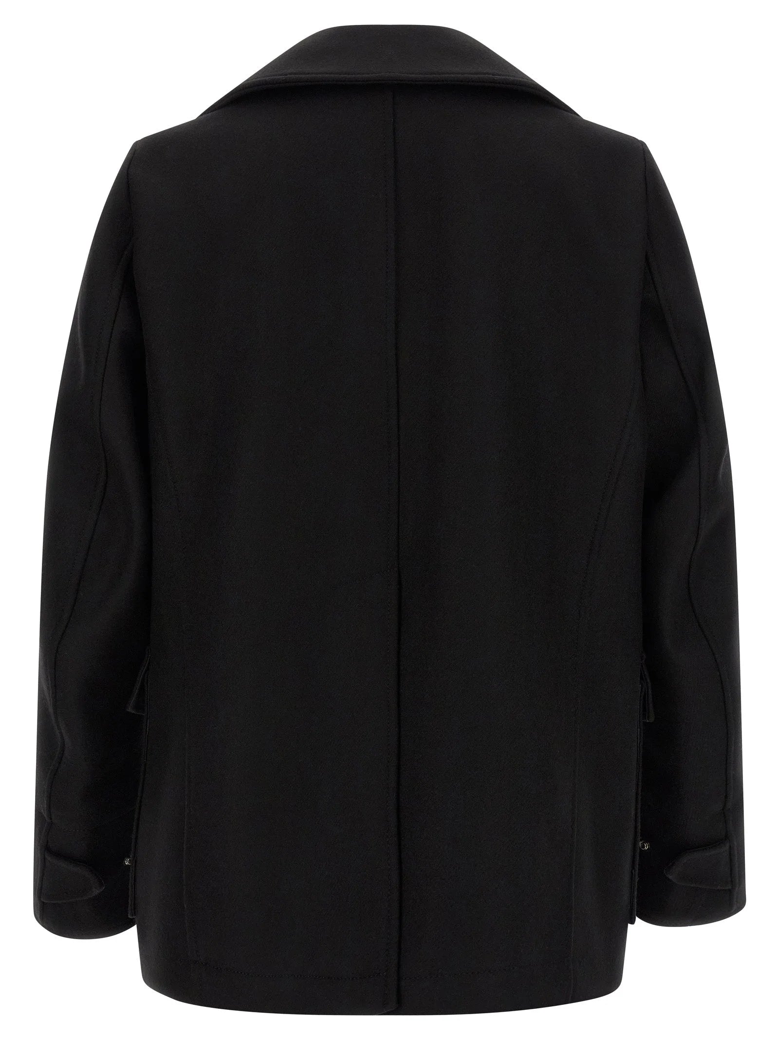 Dsquared² Black Wool Coat
