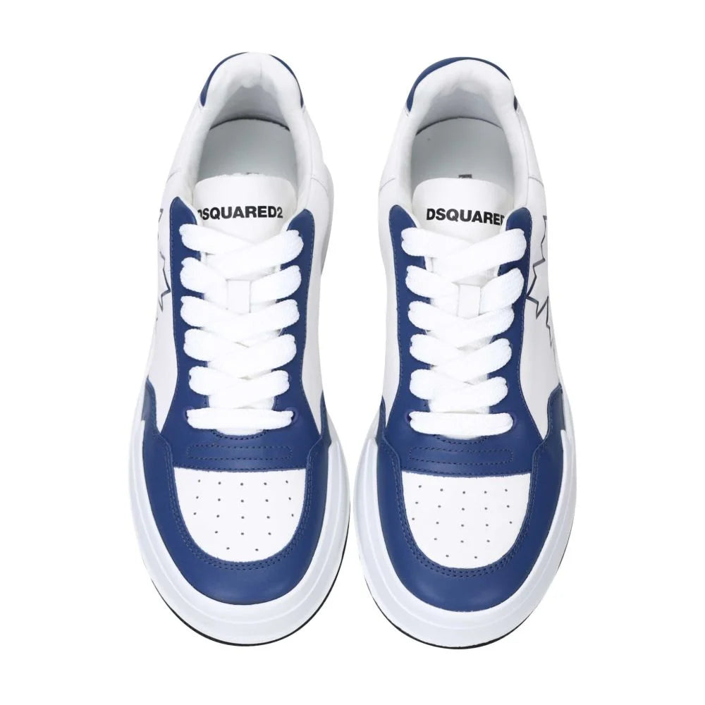 Dsquared² Blue Calfskin Sneaker