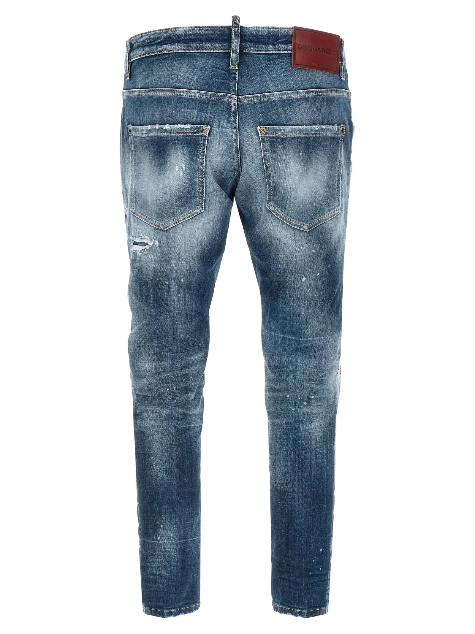 Dsquared² Blue Cotton Boyfriend Jeans - IT52 | XL