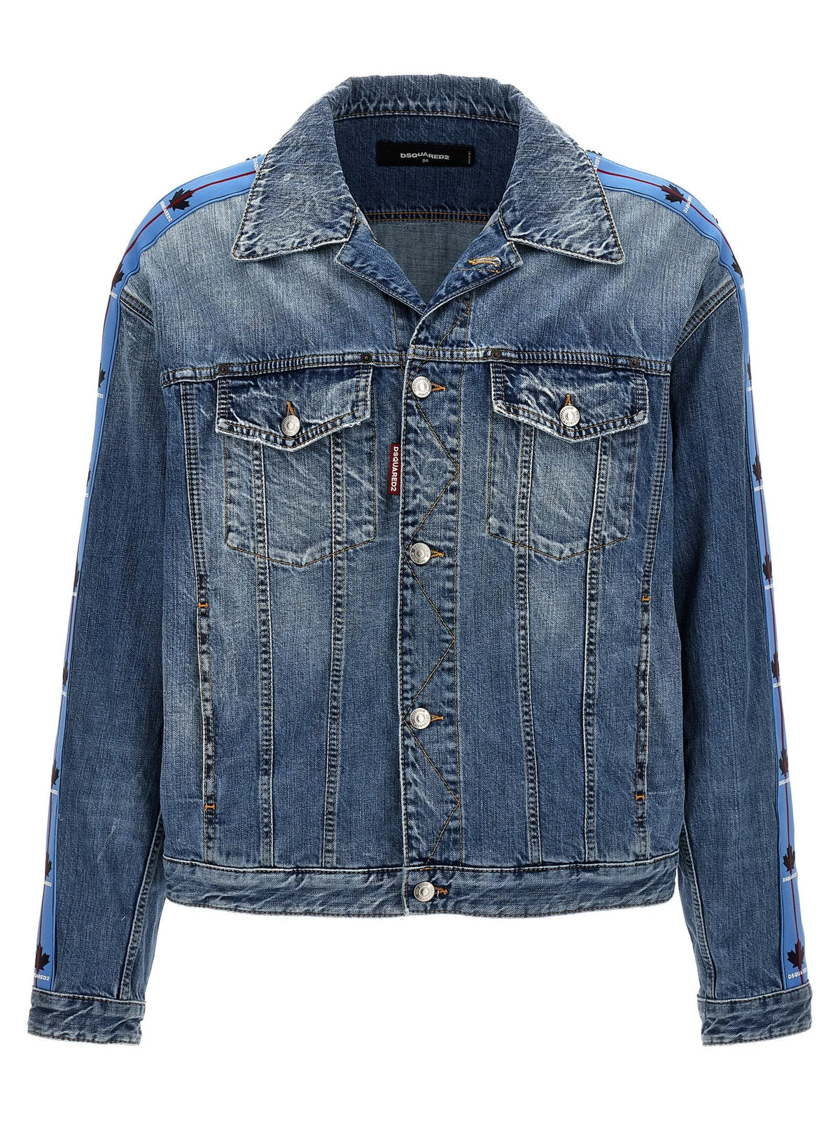 Dsquared² Blue Cotton Denim Jacket - IT50 | L