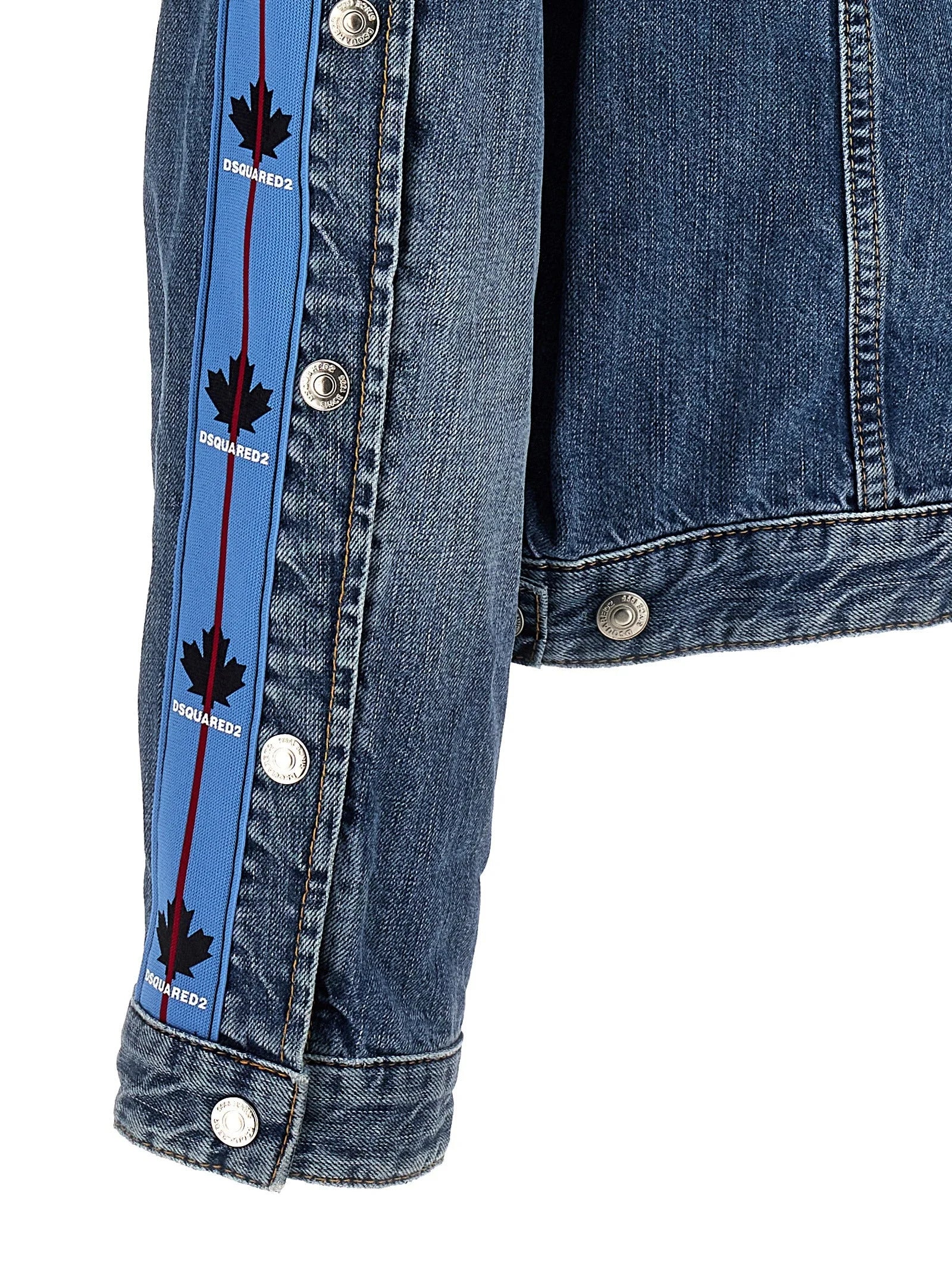 Dsquared² Blue Cotton Denim Jacket - IT50 | L