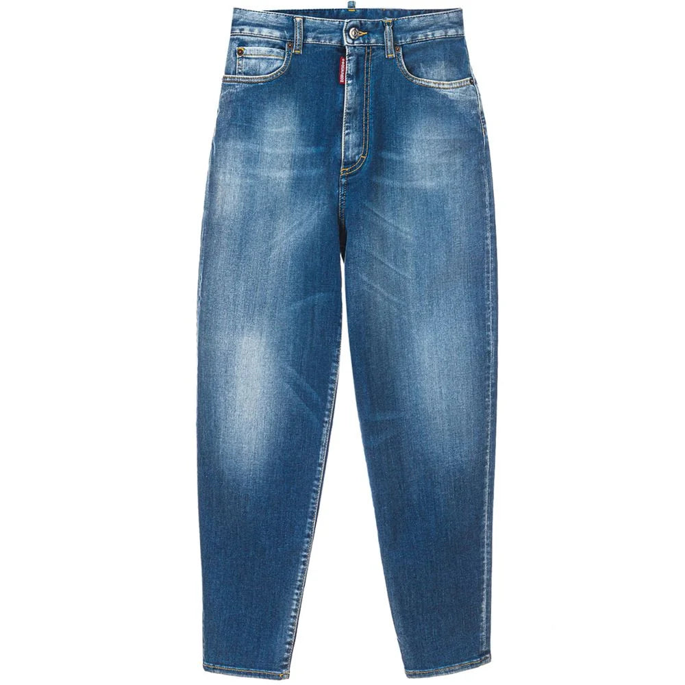 Dsquared² Blue Cotton Jeans Denim - IT40|S - Jeans