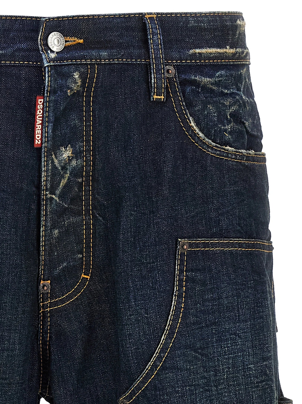 Dsquared² Blue Cotton Jeans Denim - IT52 | XL