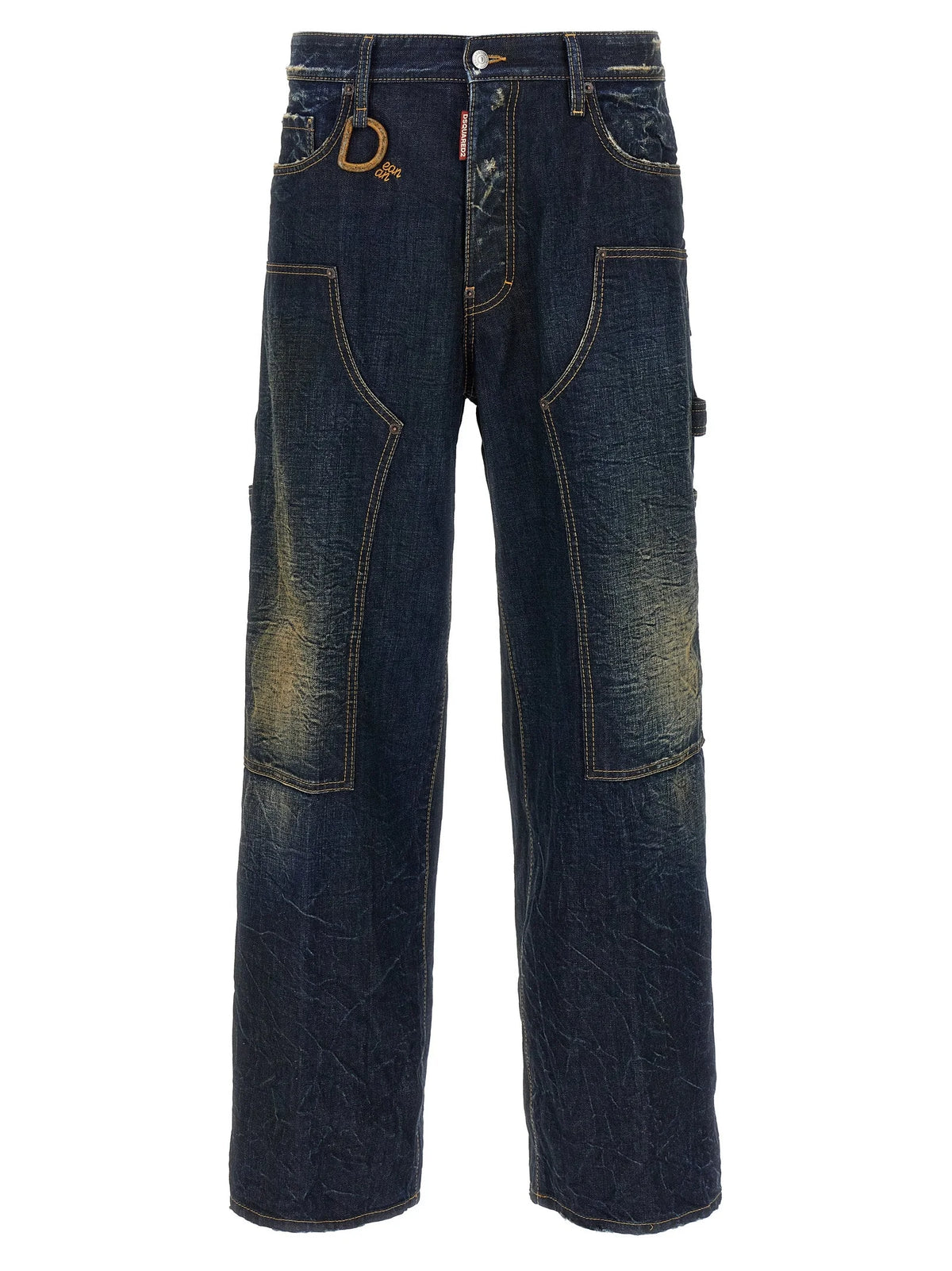 Dsquared² Blue Cotton Jeans Denim - IT52 | XL
