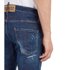 Dsquared² Blue Cotton Men Jeans - Jeans