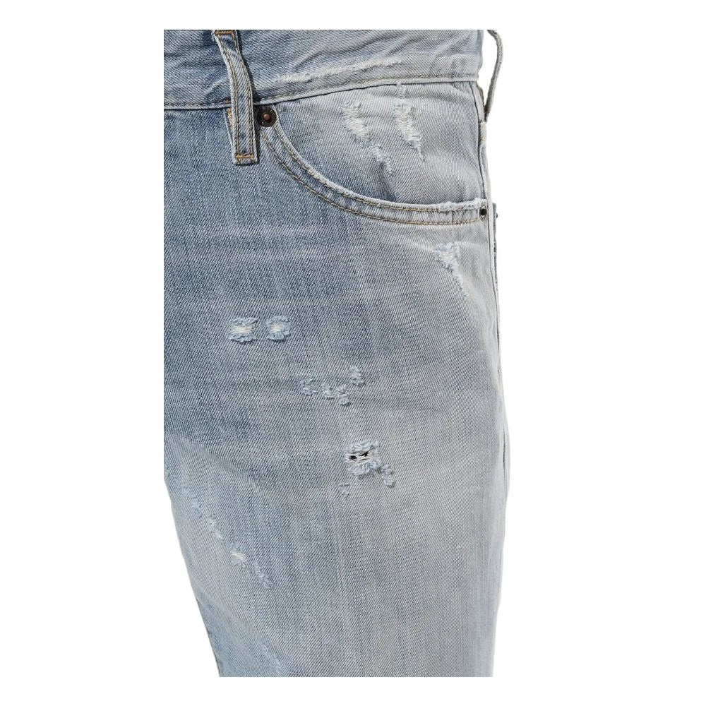 Dsquared² Blue Cotton Men Jeans - IT50 | L - Jeans