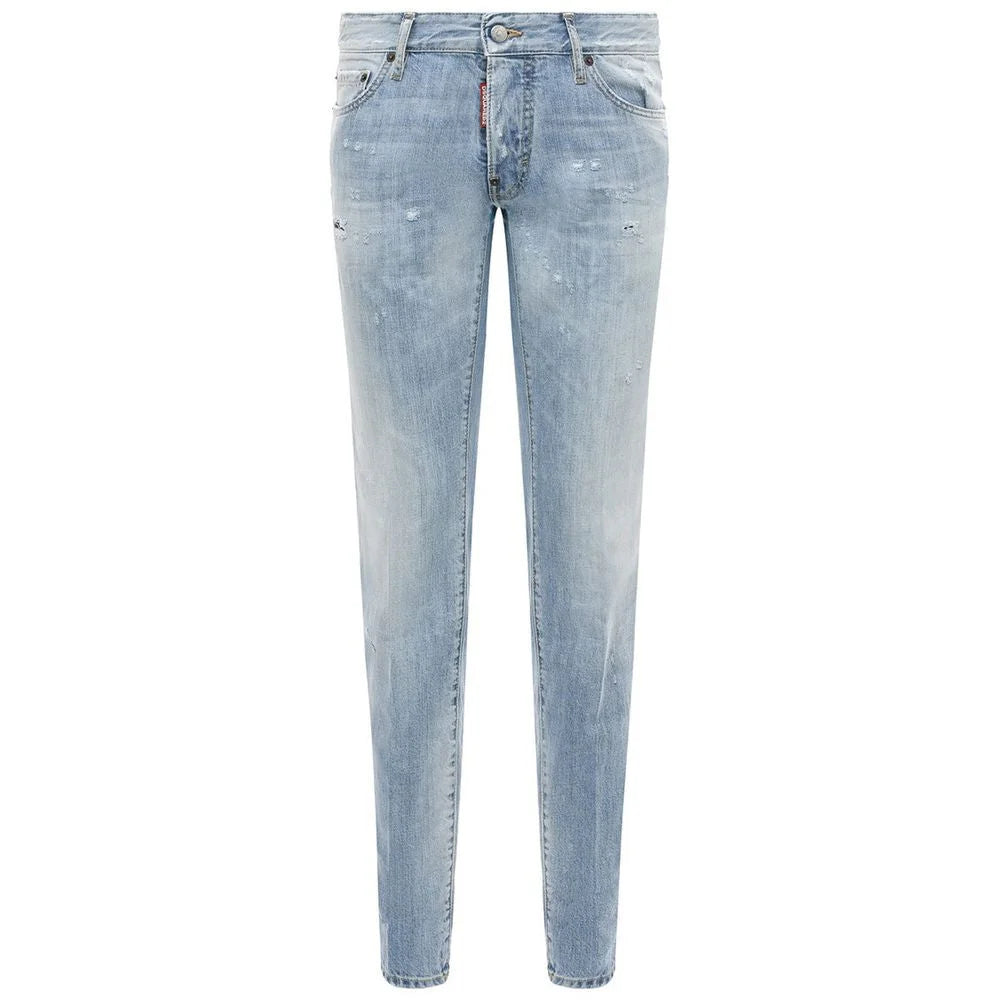 Dsquared² Blue Cotton Men Jeans - IT50 | L - Jeans