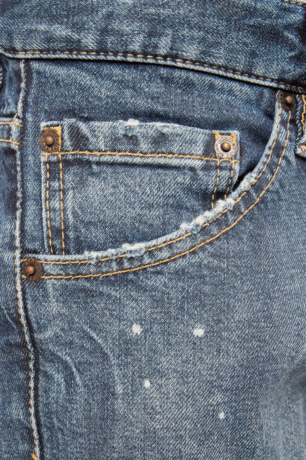 Dsquared² Blue Cotton Men Jeans - IT52 | XL - Jeans